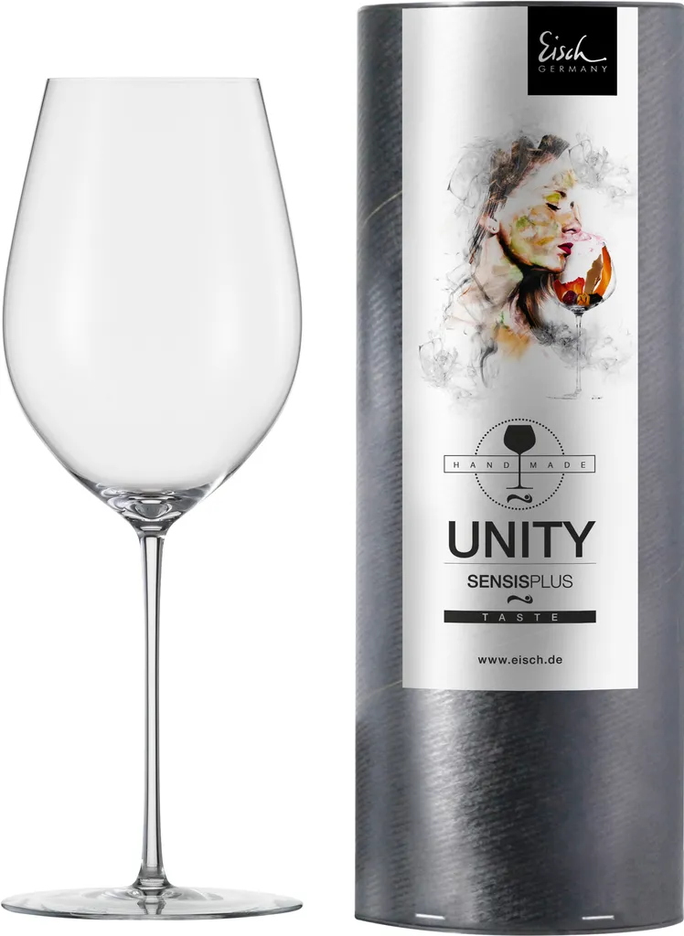 Eisch Rotweinglas Unity Sensis plus, Weinglas, Tasting Glas, Kristallglas, 615 ml, 25222020